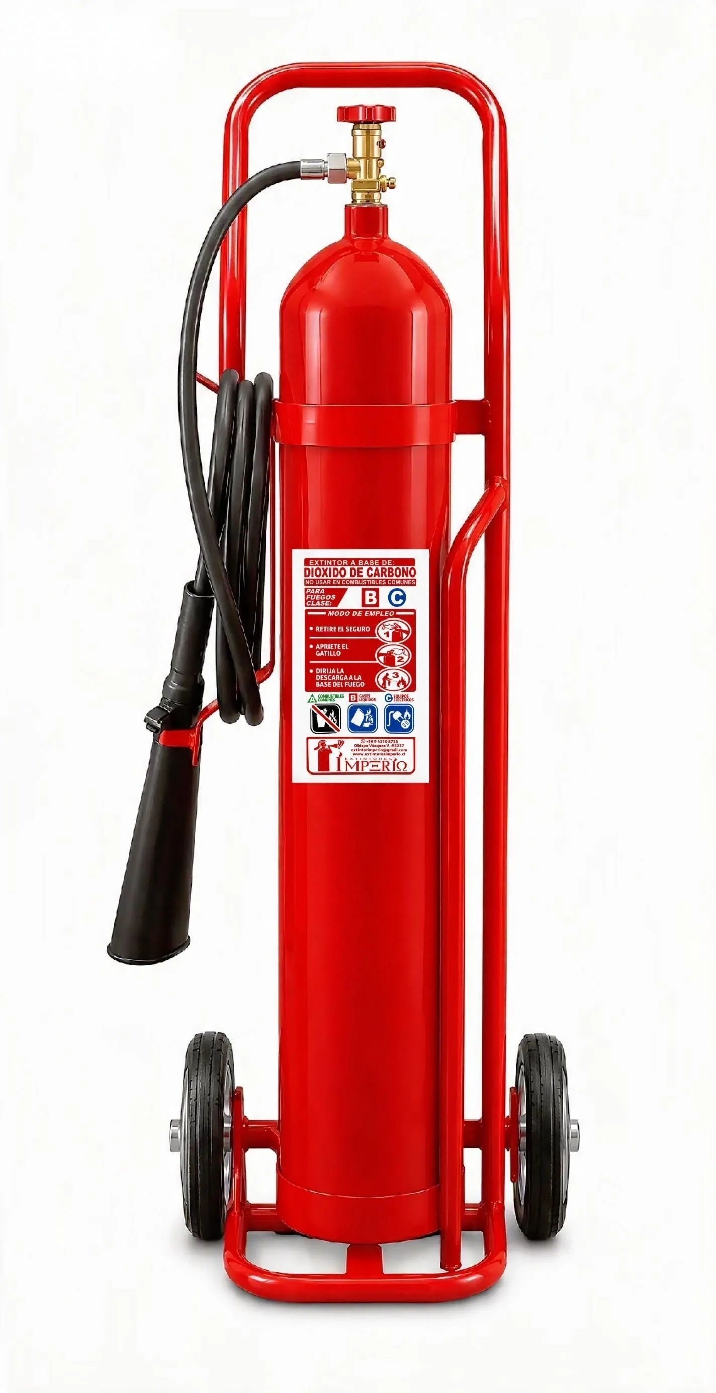 Extintor Carro CO₂ 10KG (BC)