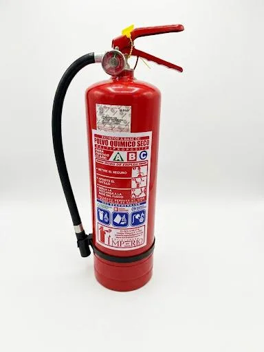 Extintor Polvo Químico Seco (ABC) 4KG 75% F.M