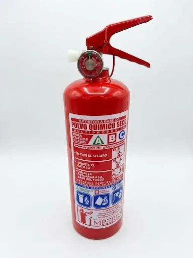 Extintor Polvo Químico Seco (ABC) 2KG 75% F.M