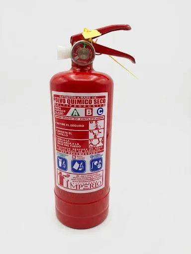 Extintor Polvo Químico Seco (ABC) 1KG 75% F.M