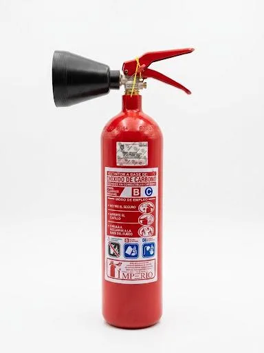 Extintor Gas CO₂ 2KG (BC)